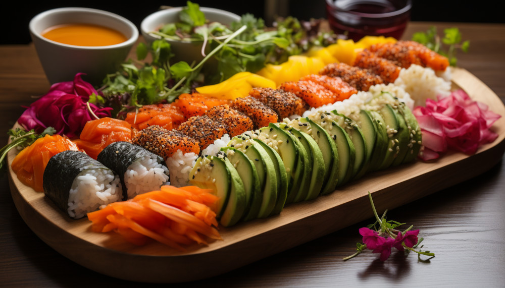 Il sushi vegano: un nuovo trend culinario
